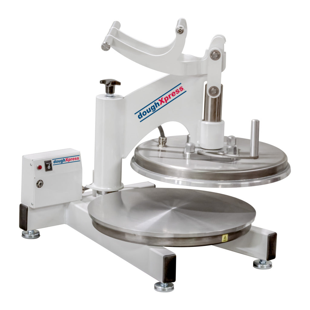 DoughXpress DMS-2-18 Manual Pizza Dough Press w/ Analog Temp Control, 240v/1phase