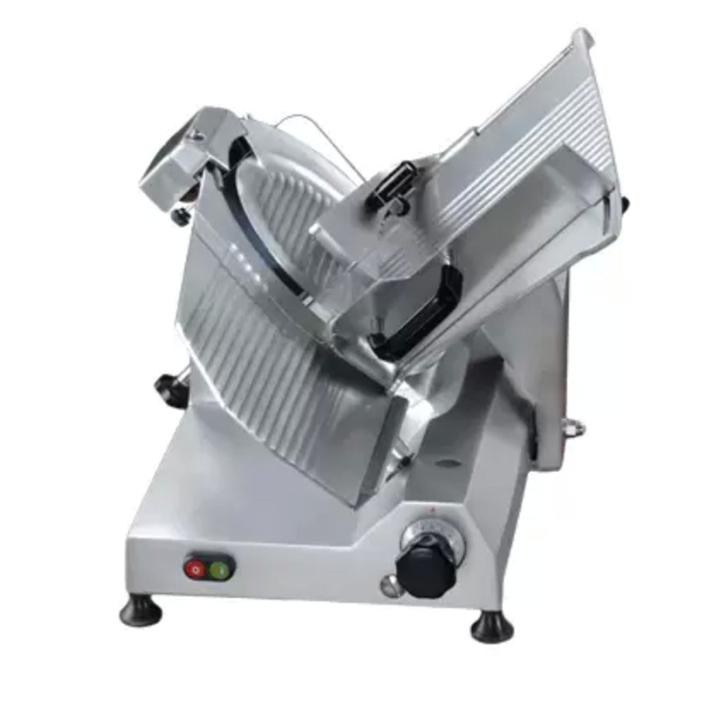 AMPTO 350I Medium-Duty Electric Meat Slicer 14&quot;, up to 5/8&quot; thick cuts, 110V