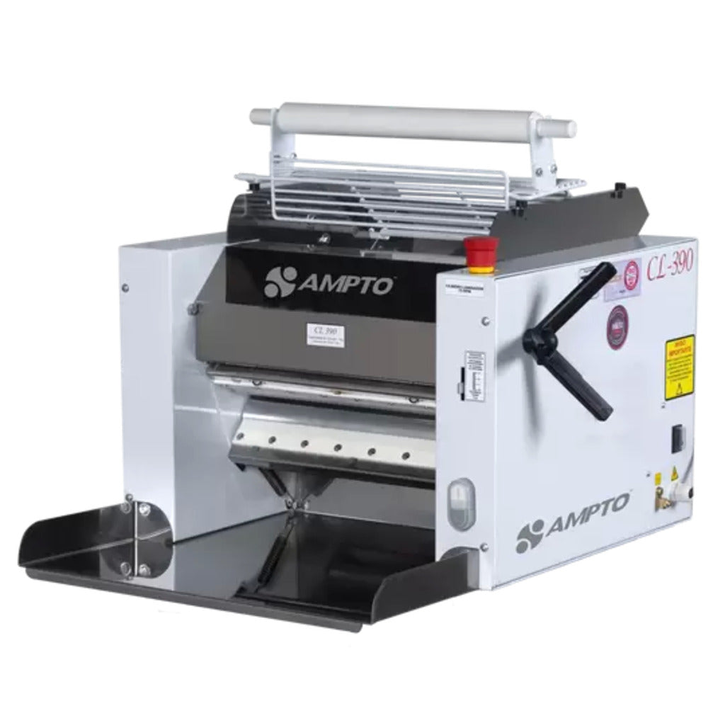 AMPTO CL-390, Countertop Dough Roller &amp; Sheeter, 16&#39;&#39; Roll Width, 16 lbs Dough Capacity