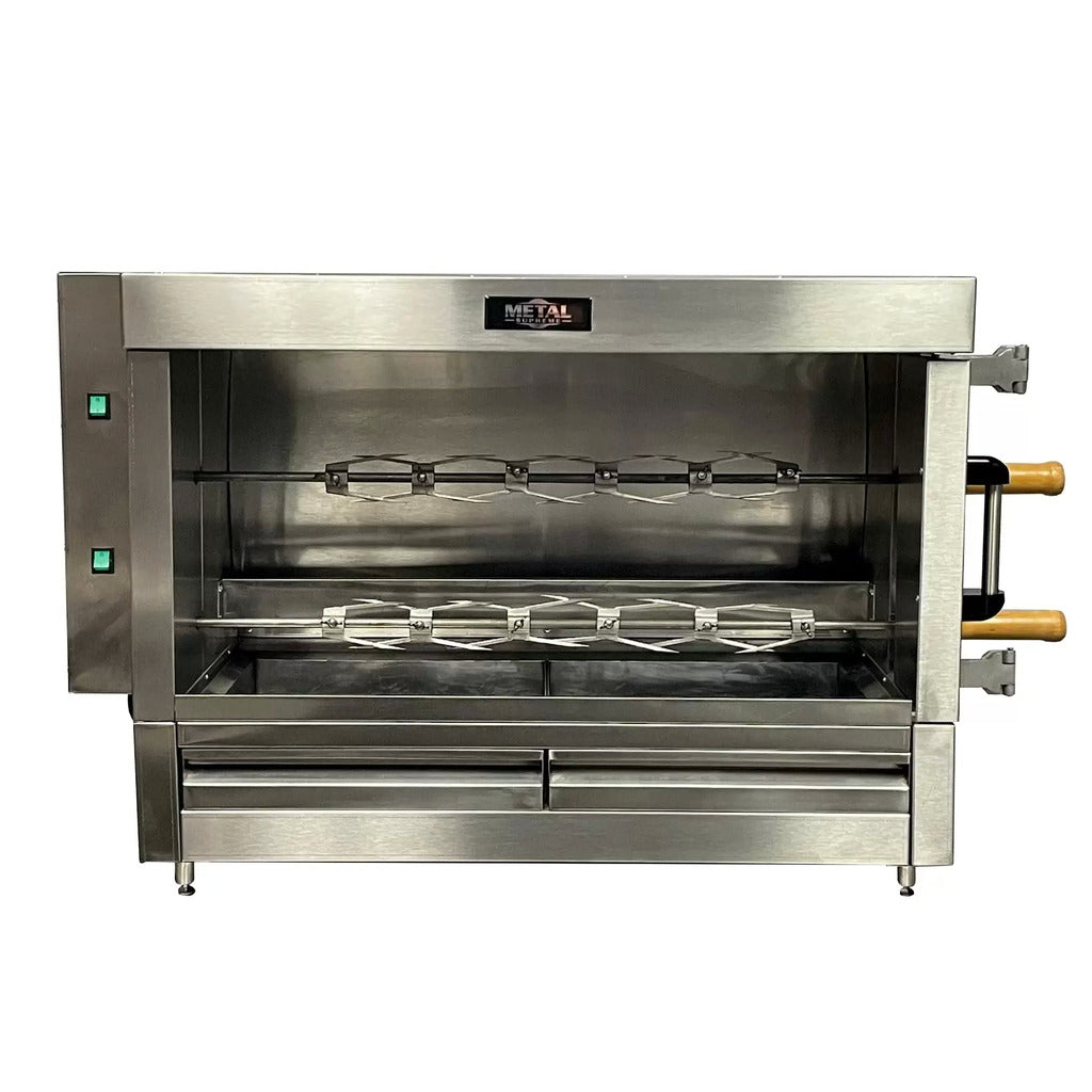 AMPTO FRG2VE Chicken Rotisserie Oven, 10 Chicken Capacity, Gas