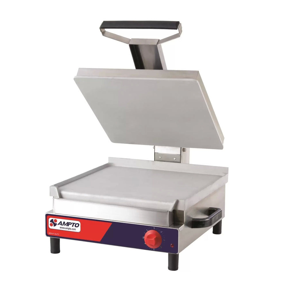 AMPTO SSGL Giant Sandwich Grill 17-1/4&#39;&#39; x 17&#39;&#39; Flat