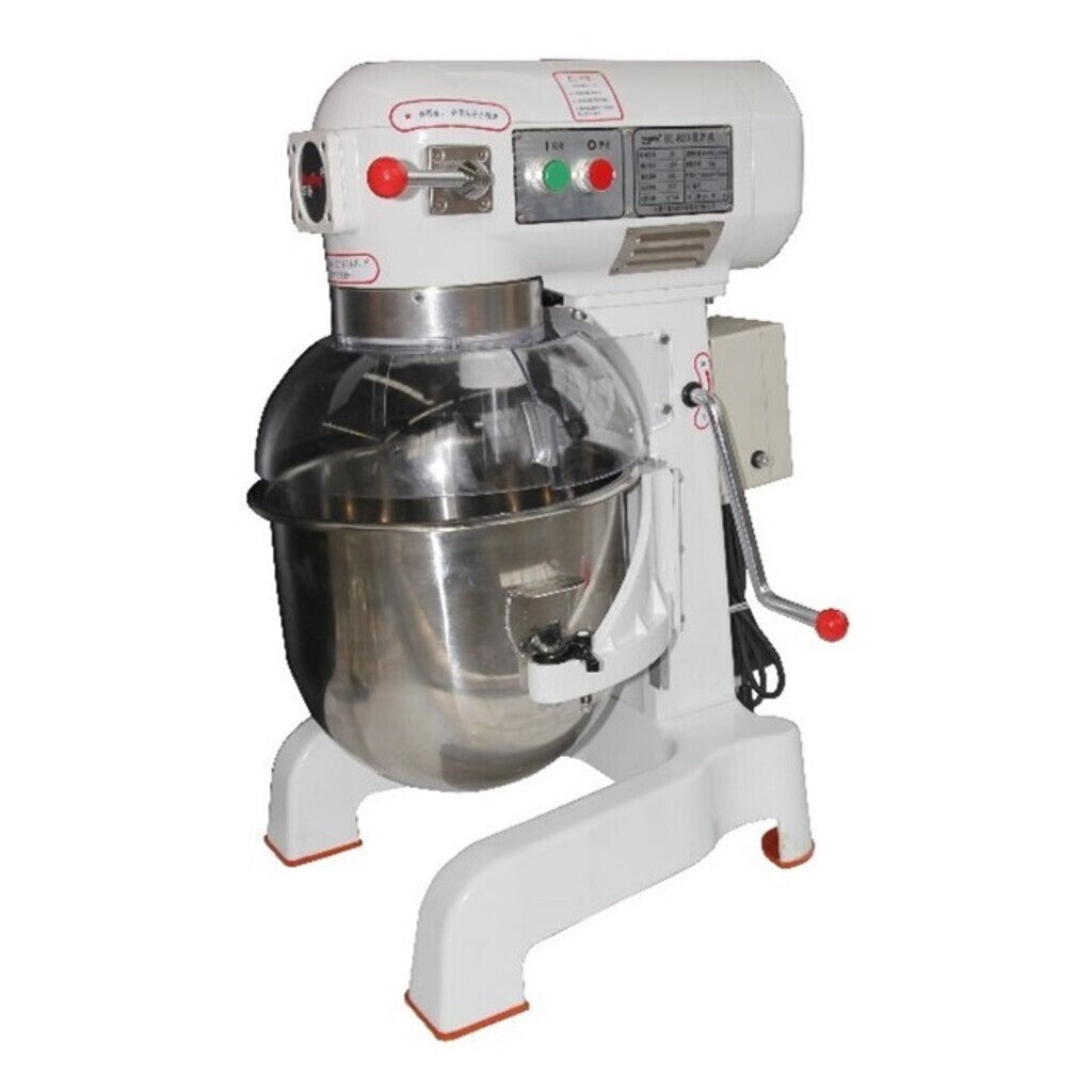 BakeMax BMPME20 20 Quart Floor Model Heavy Duty Planetary Mixer