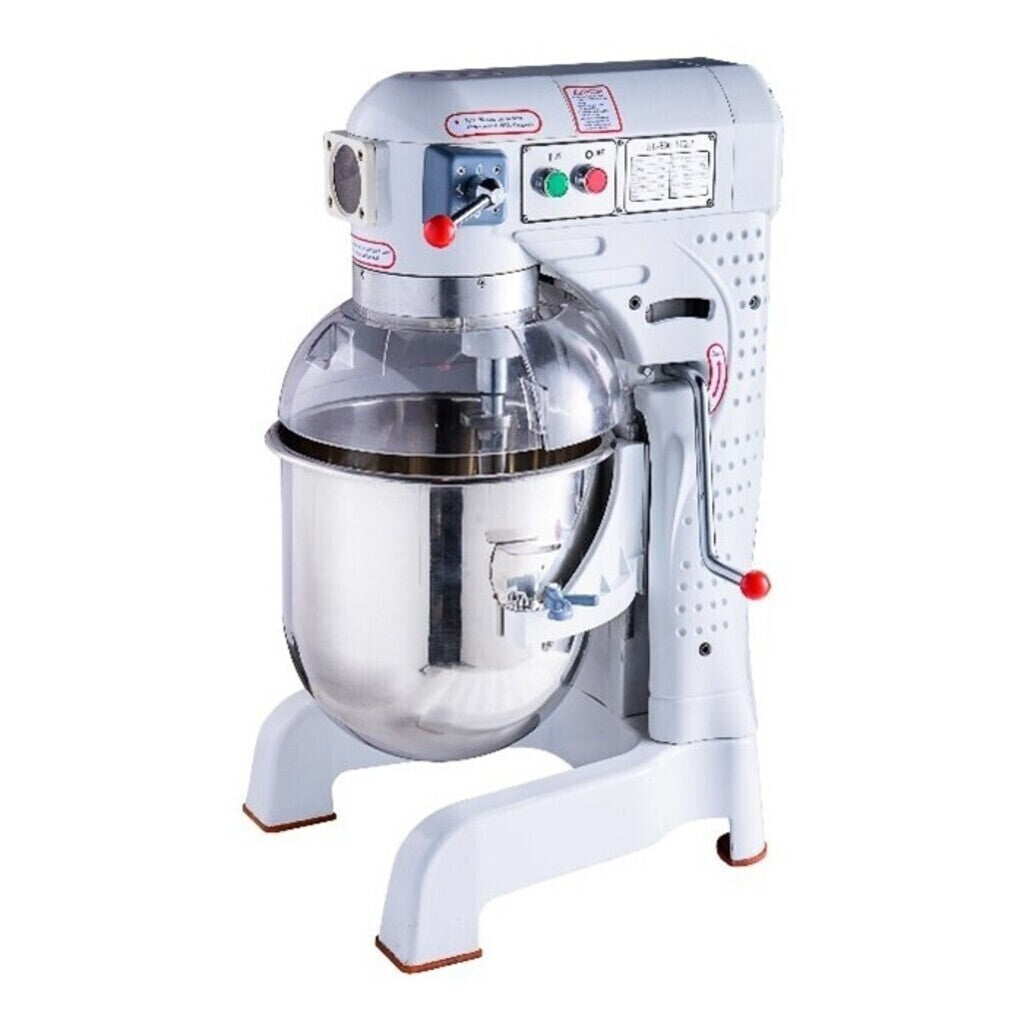 BakeMax BMPME30 30 Quart Floor Model Heavy Duty Planetary Mixer