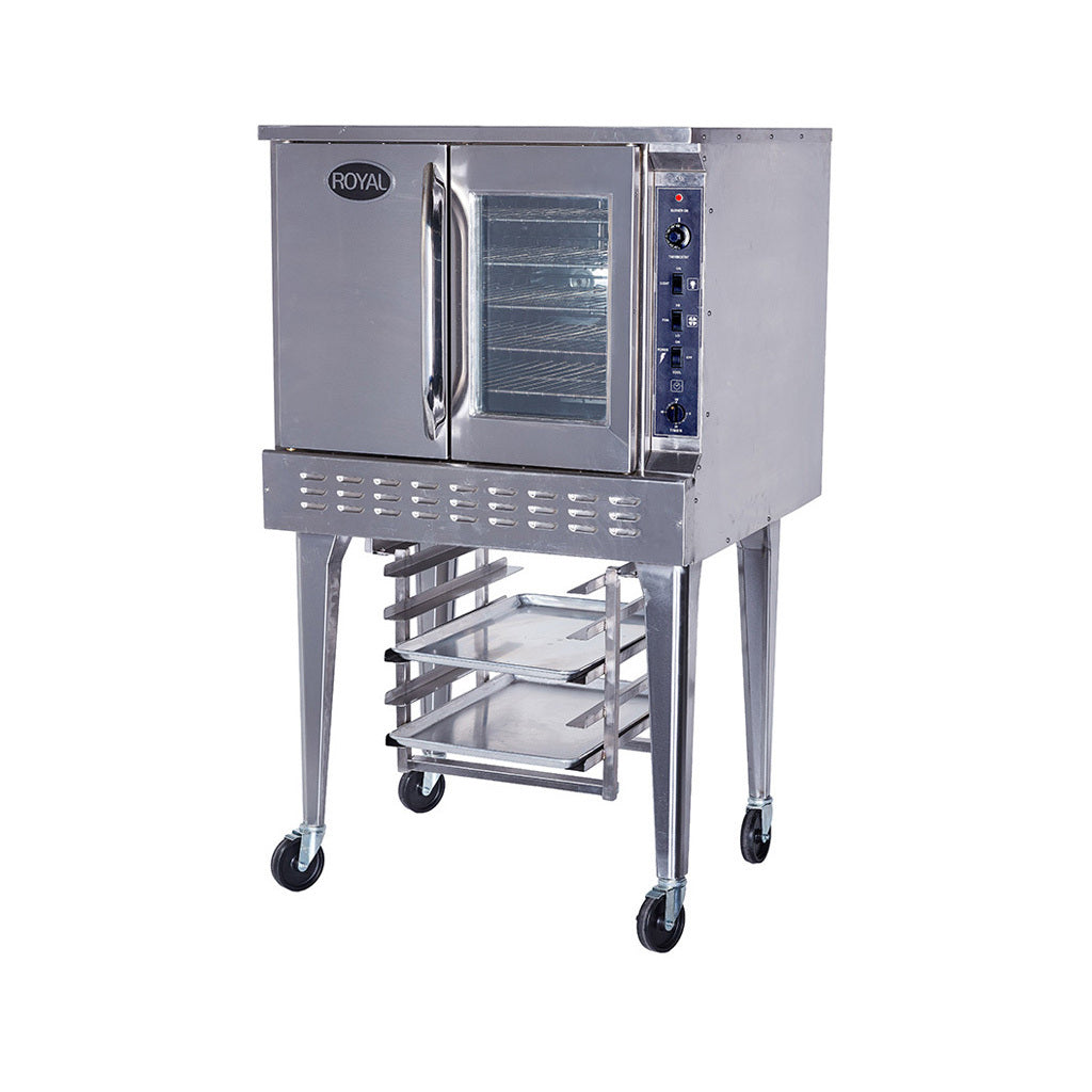 Royal RCOS-1 Single Deck Gas Convection Oven - Standard Depth