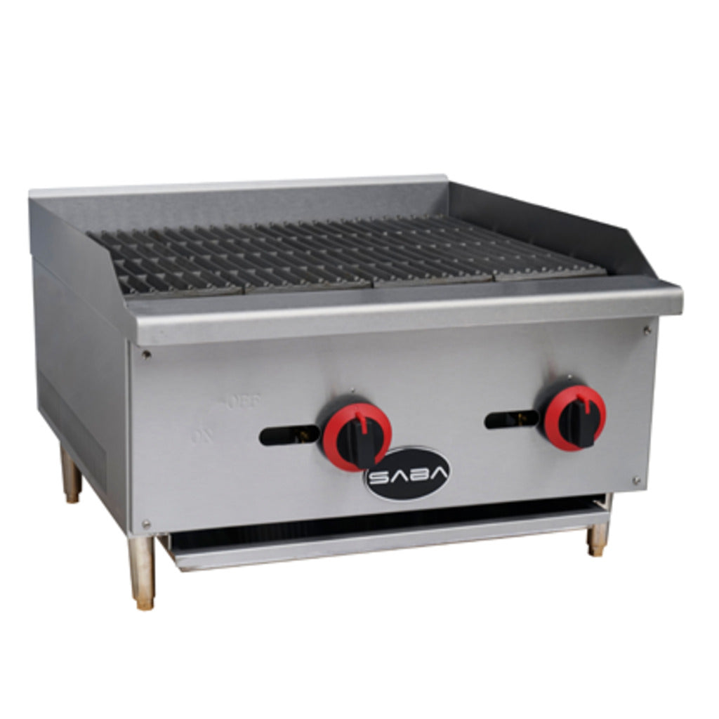 SABA CB-24 24″ Gas Radiant Charbroiler 60,000 BTU