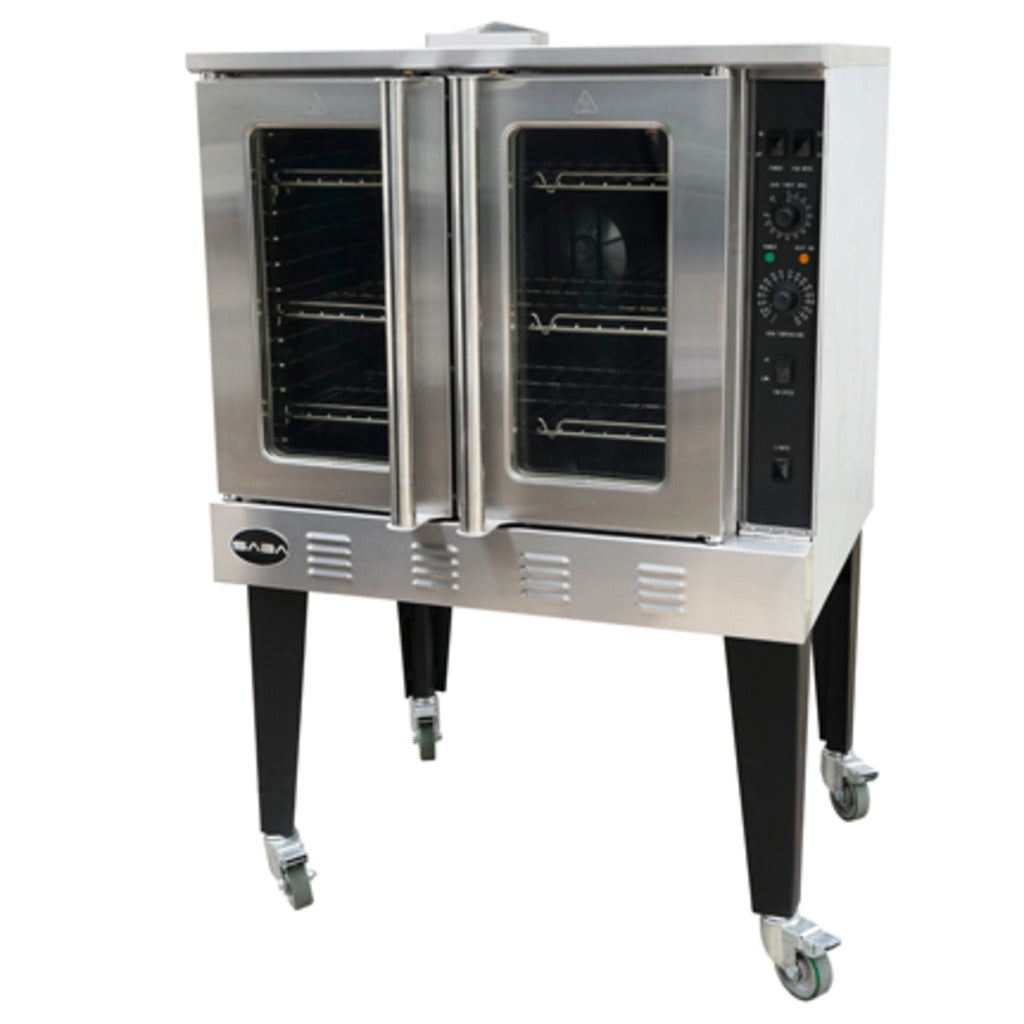 SABA GCO-613 Full Size Natural Gas Convection Oven 54,000 BTU