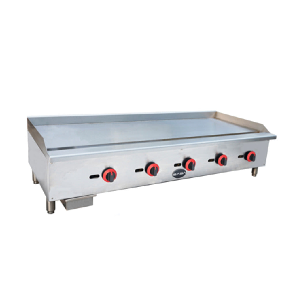 SABA MG-60 60″ Countertop Gas Griddle w/Manual Controls 150,000 BTU